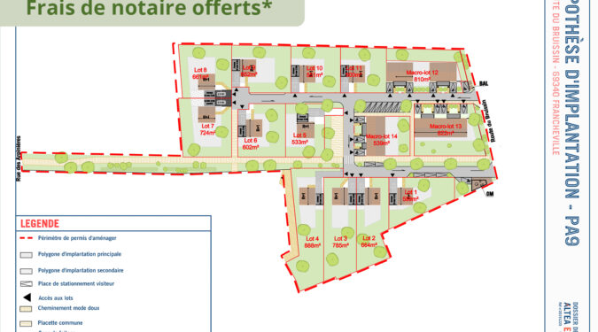Vente Le Bruissin – Francheville