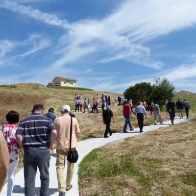 Une visite aux "Hauts d'Estrablin"