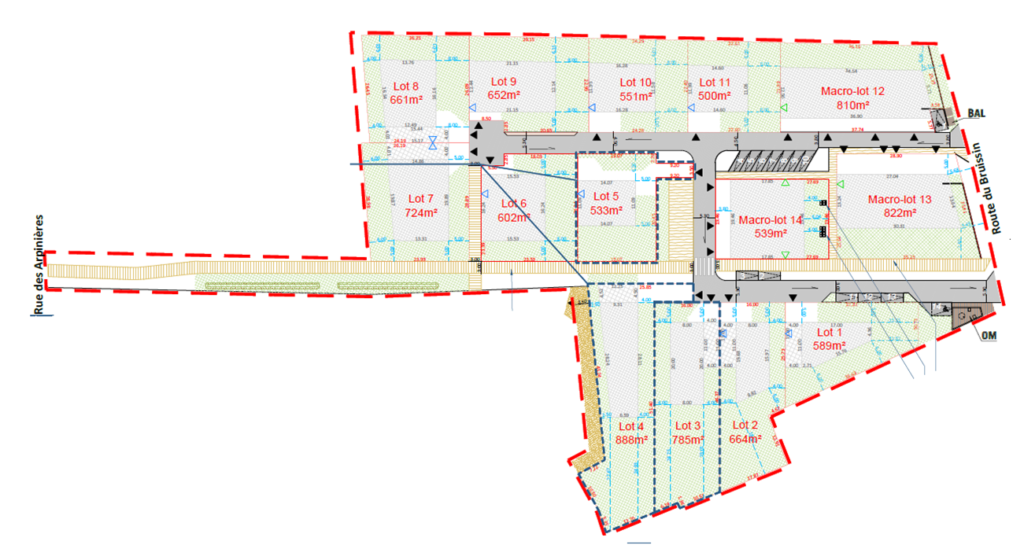 plan operation le bruissin à francheville