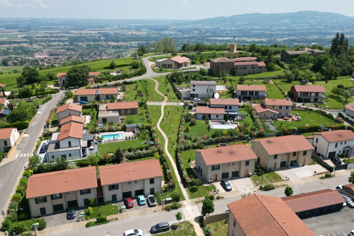 Opération aménagement foncier à Marcy (Rhône) par SEFI, aménageur lotisseur - 4