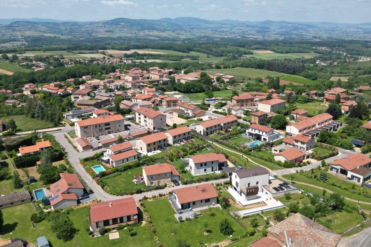 Opération aménagement foncier à Marcy (Rhône) par SEFI, aménageur lotisseur - 3