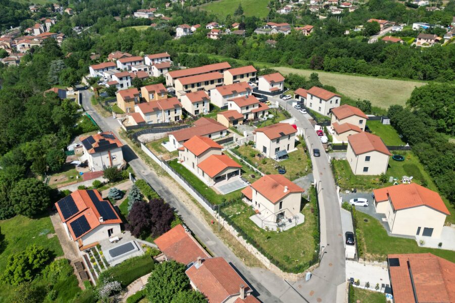 Opération aménagement foncier à Saint-Bel (Rhône) par SEFI, aménageur lotisseur - 2